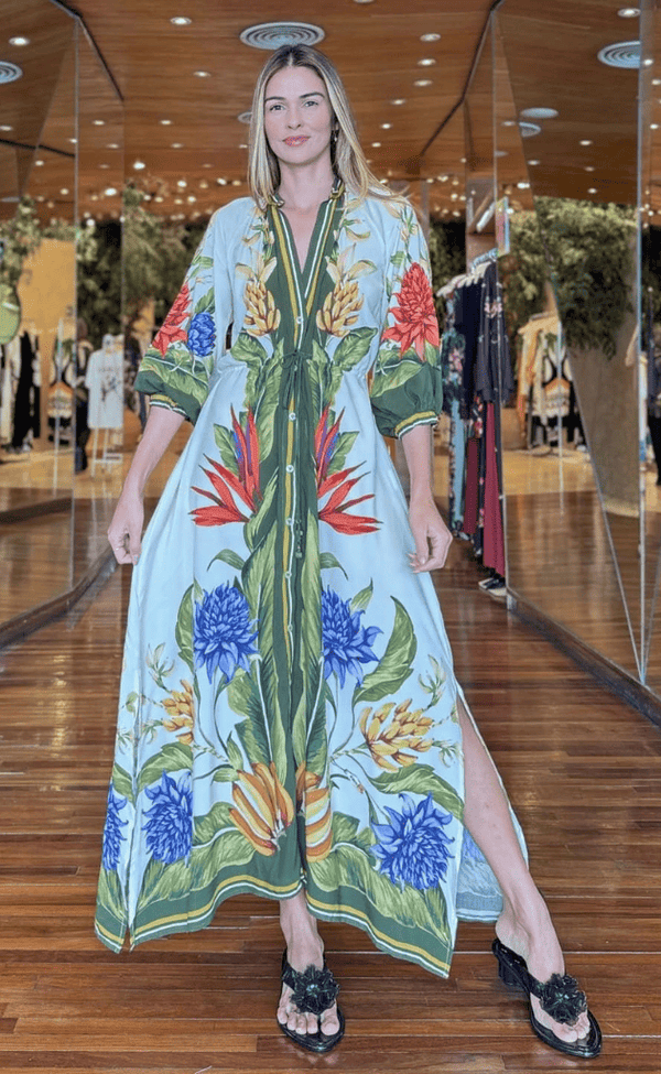 Wild Olive Maxi Dress
