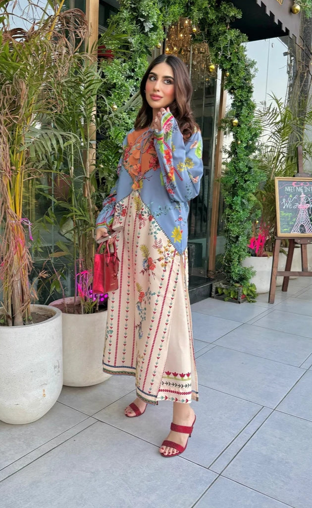 Cloud Petal Kurta Set