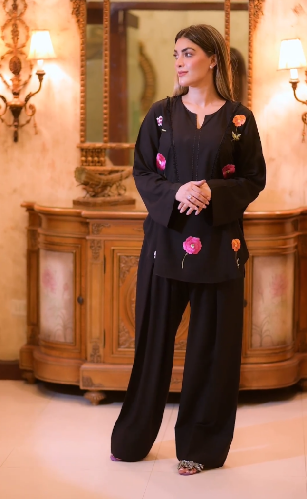 Noor Embroidered Luxe Co-ord Set