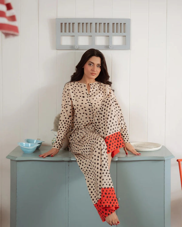 Zivara Polka Farshi Co-ord Set