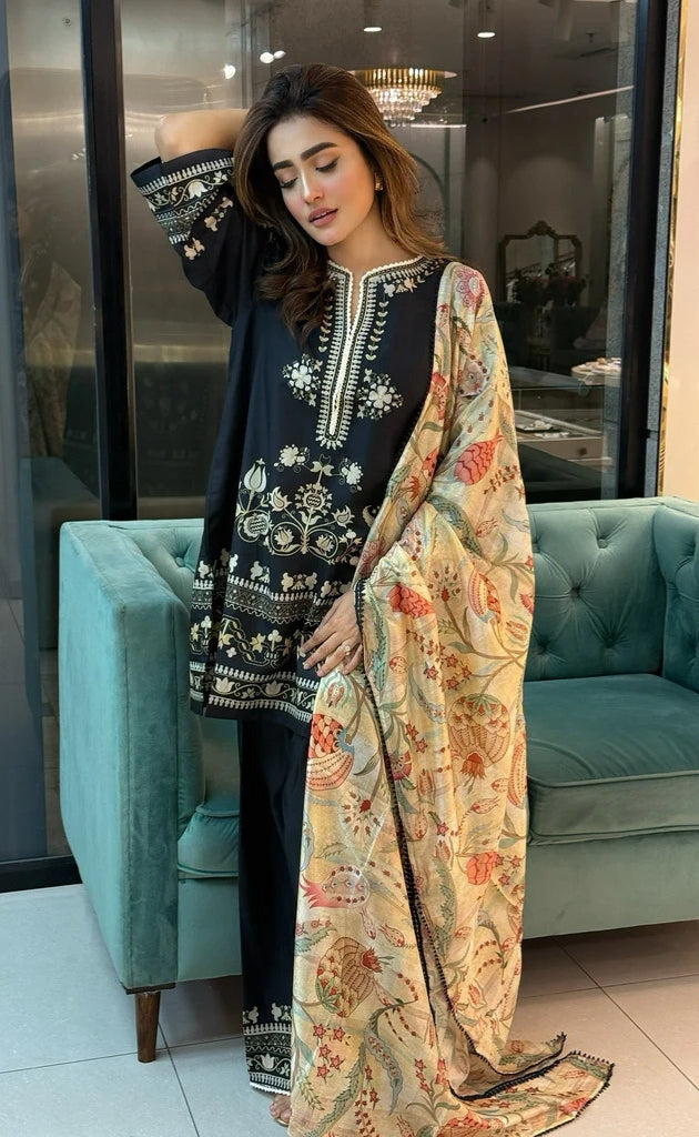 Charcoal Tapestry Co-ord Set