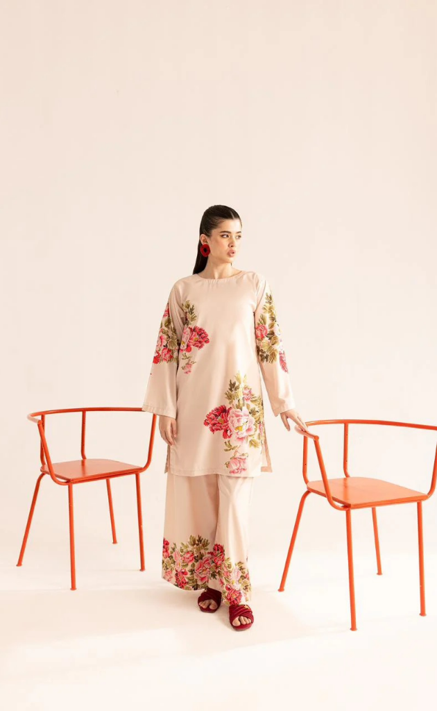Peach Bloom Co-Ord Set