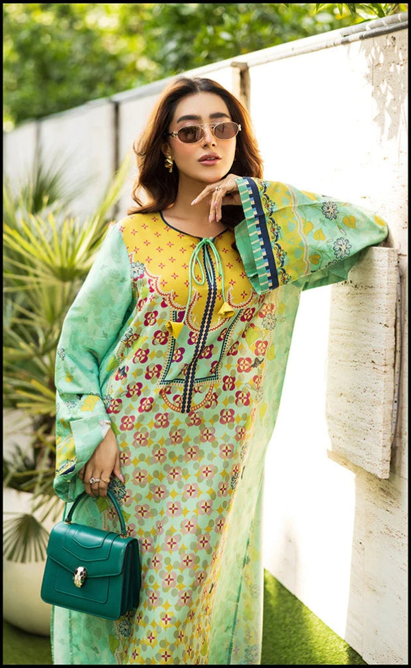 Sun-Kissed Flora Kurta Set