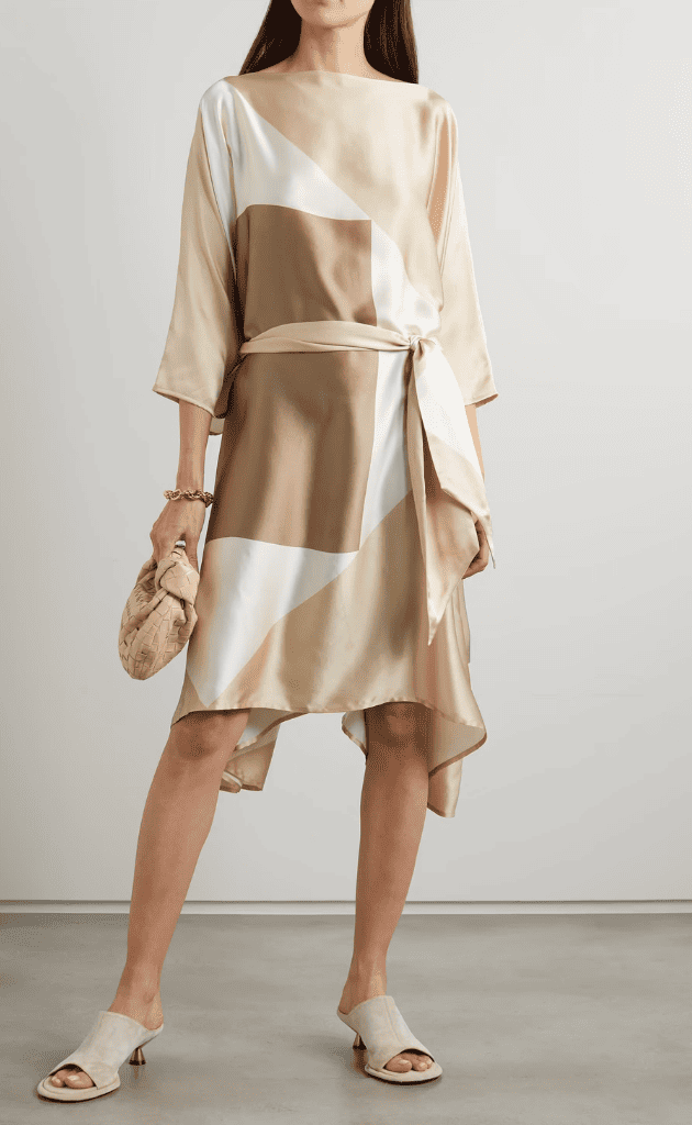 Luxe Satin Silk Kaftan