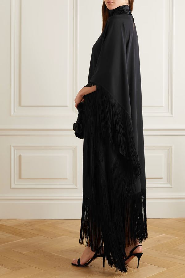 Zayra Fringe Kaftan Dress