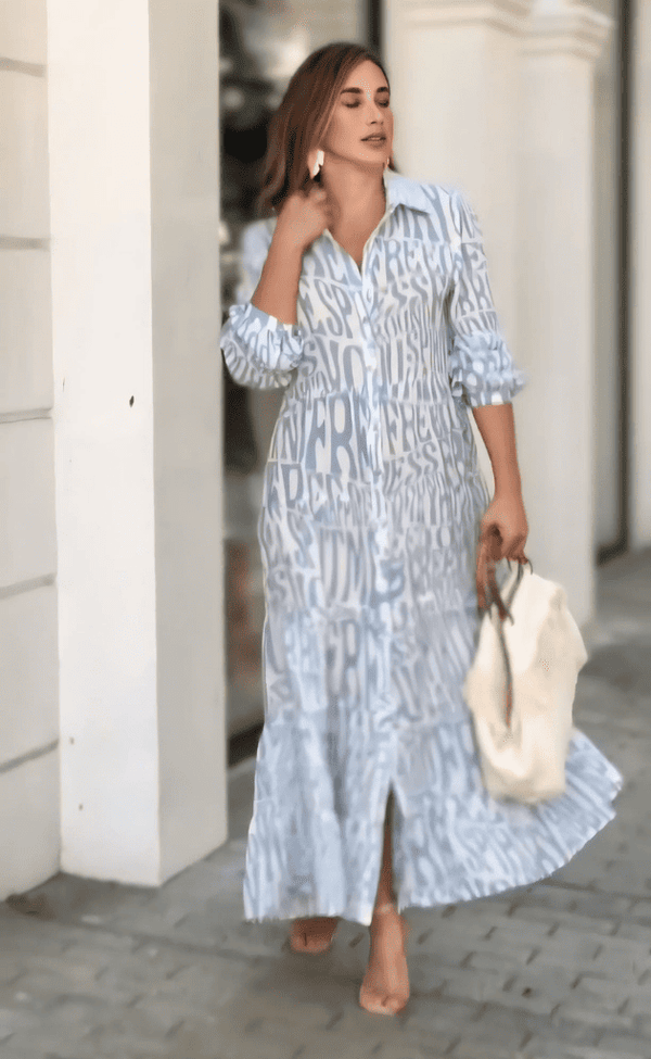 Sky Whisper Maxi Dress