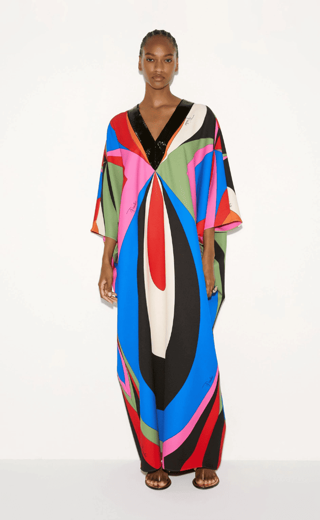Prism Aura Long Kaftan