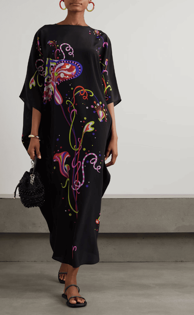 Twilight Flora Kaftan Dress