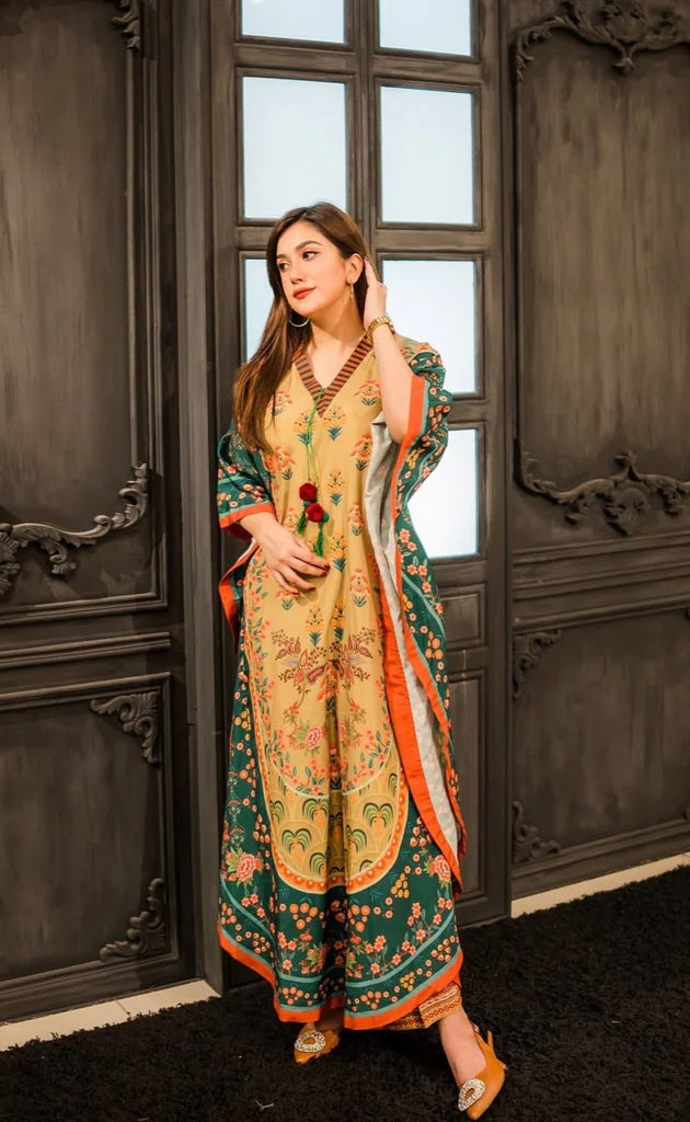 Emerald Oasis Kaftan