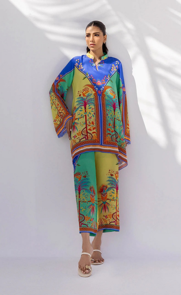 Azure Tropique Co-Ord Set