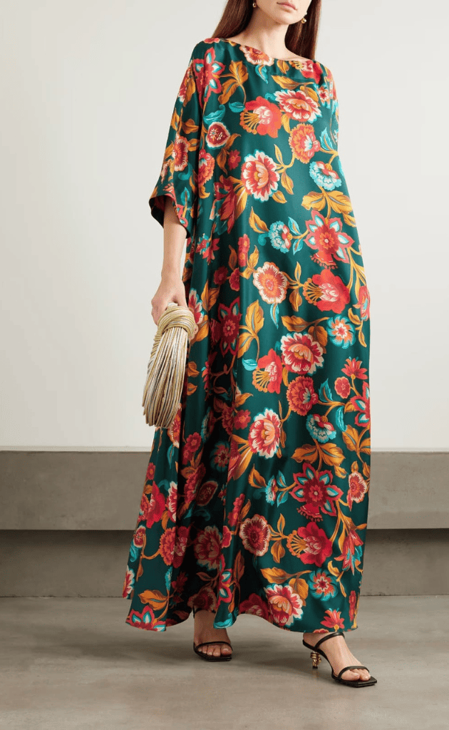 Garden Essence Kaftan Dress