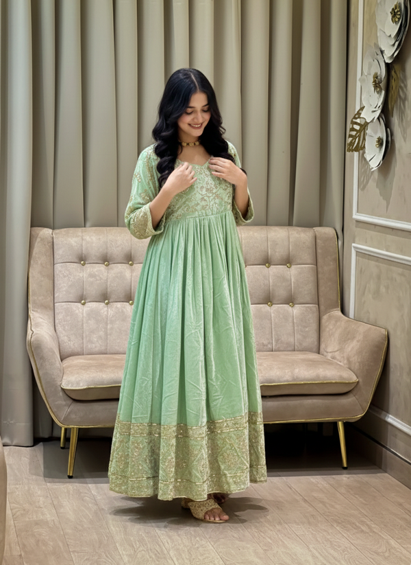 Crownline Royale Velvet Gown