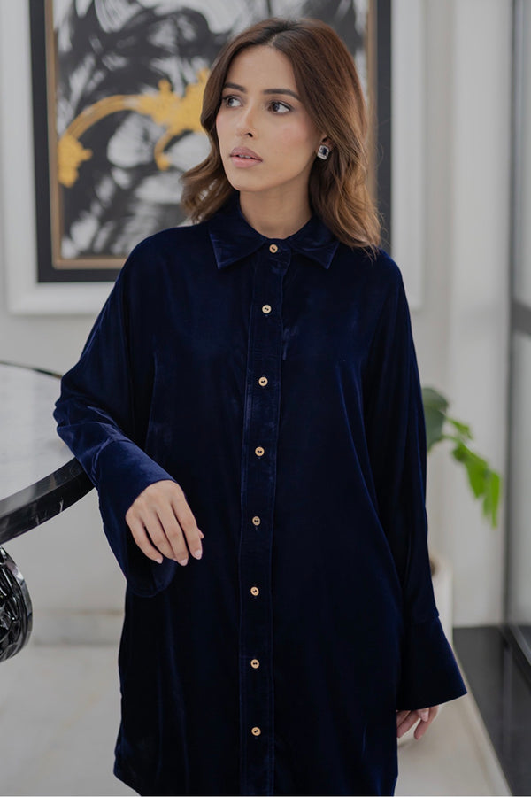 Icebound Luxe Velvet Co-ord Set