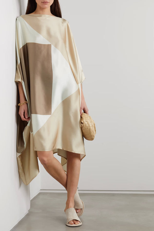 Luxe Satin Silk Kaftan