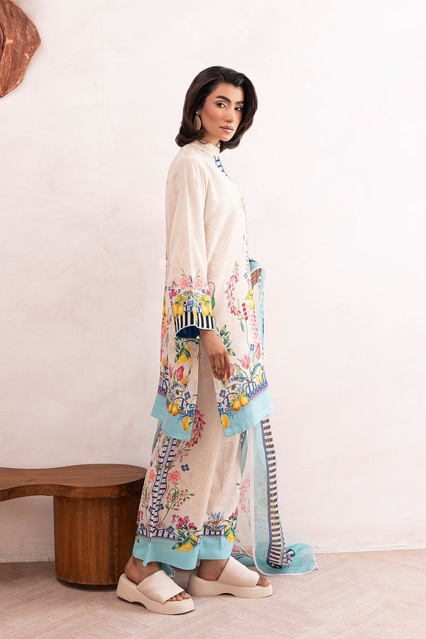 Whispering Pastels Kurta Set with Dupatta