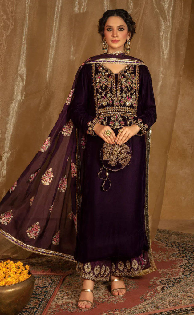 Empress Velvet Suit Set