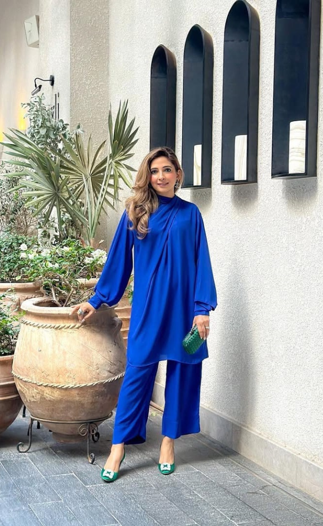 Blue Majesty Co-ord Set