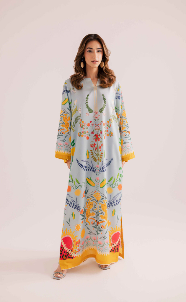 Serene Bloom Kaftan